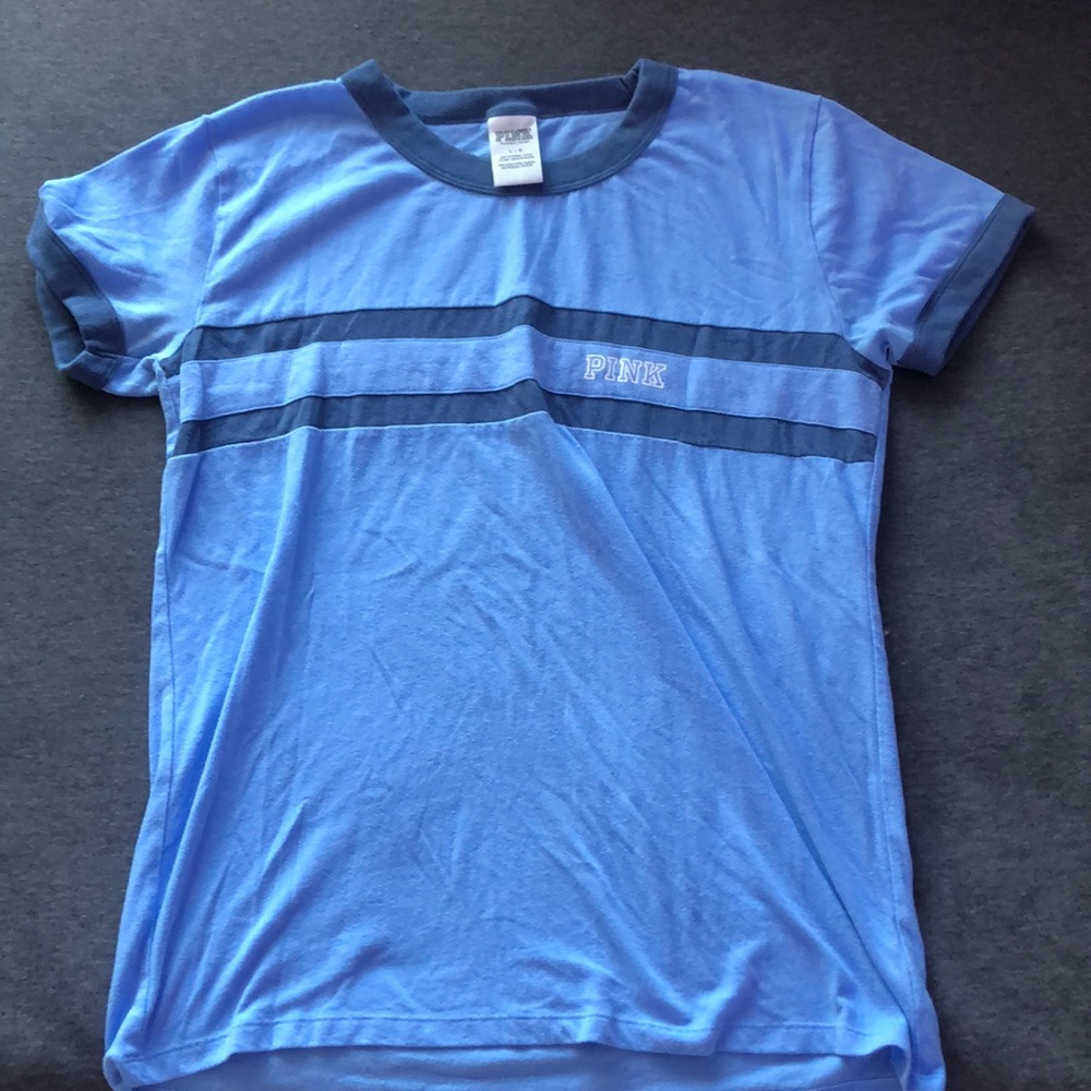 blue Pink shirt
